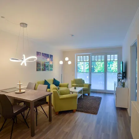 Duenenpark Binz - Komfortplus Ferienwohnung Mit 2 Schlafzimmern Und Balkon Im Obergeschoss 005 Exterior foto